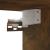 Dulap TV suspendat, stejar fumuriu, 60x30x30 cm, lemn prelucrat GartenMobel Dekor