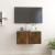 Dulap TV suspendat, stejar fumuriu, 60x30x30 cm, lemn prelucrat GartenMobel Dekor