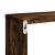 Rafturi de perete cub, 2 buc. stejar fumuriu 80x15x26,5 cm lemn GartenMobel Dekor