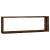 Rafturi de perete cub, 2 buc. stejar fumuriu 80x15x26,5 cm lemn GartenMobel Dekor
