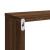 Rafturi de perete cub, 2 buc. stejar maro, 80x15x26,5 cm, lemn GartenMobel Dekor