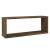 Rafturi de perete cub, 2 buc., stejar fumuriu 60x15x23 cm, lemn GartenMobel Dekor