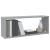 Rafturi de perete cub, 2 buc., gri sonoma, 60x15x23 cm, lemn GartenMobel Dekor