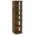 Suport pantofi, stejar fumuriu, 27,5x27x102 cm, lemn prelucrat GartenMobel Dekor