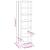 Pantofar, gri sonoma, 27,5x27x102 cm, lemn prelucrat GartenMobel Dekor