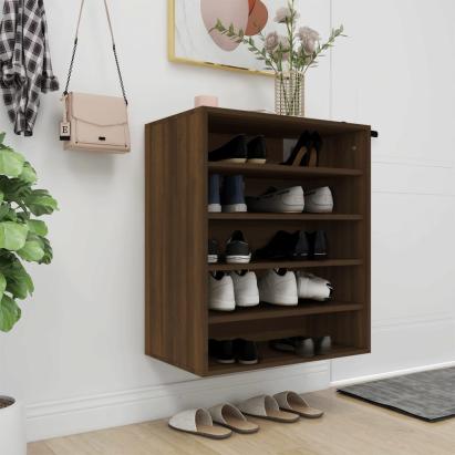 Pantofar, stejar maro, 60x35x70 cm, lemn prelucrat GartenMobel Dekor
