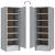 Pantofar, gri sonoma, 32x35x92 cm, lemn prelucrat GartenMobel Dekor