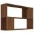 Bibliotecă, stejar maro, 100x24x63 cm, lemn prelucrat GartenMobel Dekor