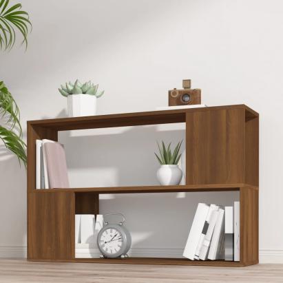 Bibliotecă, stejar maro, 100x24x63 cm, lemn prelucrat GartenMobel Dekor