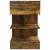 Noptiere, 2 buc., stejar fumuriu, 40x35x65 cm, lemn prelucrat GartenMobel Dekor
