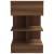 Noptiere, 2 buc., stejar maro, 40x35x65 cm, lemn prelucrat GartenMobel Dekor