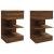 Noptiere, 2 buc., stejar maro, 40x35x65 cm, lemn prelucrat GartenMobel Dekor