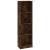 Bibliotecă 4 niveluri stejar fumuriu 40x24x143 cm lemn compozit GartenMobel Dekor
