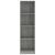 Bibliotecă cu 4 niveluri gri sonoma 40x24x143 cm lemn compozit GartenMobel Dekor