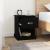 Noptiere, 2 buc, negru, 39x39x47,5 cm, lemn prelucrat GartenMobel Dekor