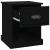 Noptiere, 2 buc, negru, 39x39x47,5 cm, lemn prelucrat GartenMobel Dekor