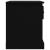 Noptiere, 2 buc, negru, 39x39x47,5 cm, lemn prelucrat GartenMobel Dekor