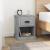Noptiere, 2 buc, gri beton, 39x39x47,5 cm, lemn prelucrat GartenMobel Dekor