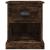 Noptiere, 2 buc., stejar afumat, 39x39x47,5 cm, lemn prelucrat GartenMobel Dekor