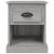 Noptiere, 2 buc., gri sonoma, 39x39x47,5 cm, lemn prelucrat GartenMobel Dekor