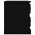 Noptiere, 2 buc, negru, 39x39x47,5 cm, lemn prelucrat GartenMobel Dekor