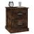 Noptiere, 2 buc., stejar afumat, 39x39x47,5 cm, lemn prelucrat GartenMobel Dekor