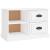 Comodă TV, alb, 73x35,5x47,5 cm, lemn prelucrat GartenMobel Dekor