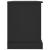 Comodă TV, negru, 73x35,5x47,5 cm, lemn prelucrat GartenMobel Dekor