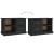 Comodă TV, negru, 73x35,5x47,5 cm, lemn prelucrat GartenMobel Dekor
