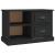 Comodă TV, negru, 73x35,5x47,5 cm, lemn prelucrat GartenMobel Dekor
