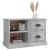Comodă TV, gri beton, 73x35,5x47,5 cm, lemn prelucrat GartenMobel Dekor