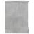 Comodă TV, gri beton, 73x35,5x47,5 cm, lemn prelucrat GartenMobel Dekor