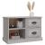 Comodă TV, gri sonoma, 73x35,5x47,5 cm, lemn prelucrat GartenMobel Dekor