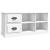 Comodă TV, alb, 102x35,5x47,5 cm, lemn prelucrat GartenMobel Dekor