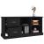 Comodă TV, negru, 102x35,5x47,5 cm, lemn prelucrat GartenMobel Dekor