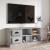 Comodă TV, gri beton, 102x35,5x47,5 cm, lemn prelucrat GartenMobel Dekor