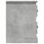 Comodă TV, gri beton, 102x35,5x47,5 cm, lemn prelucrat GartenMobel Dekor