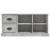 Comodă TV, gri beton, 102x35,5x47,5 cm, lemn prelucrat GartenMobel Dekor