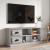 Comodă TV, gri sonoma, 102x35,5x47,5 cm, lemn prelucrat GartenMobel Dekor
