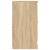 Servantă, stejar sonoma, 70x35,5x67,5 cm, lemn prelucrat GartenMobel Dekor