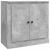 Servantă, gri beton, 70x35,5x67,5 cm, lemn prelucrat GartenMobel Dekor