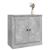 Servantă, gri beton, 70x35,5x67,5 cm, lemn prelucrat GartenMobel Dekor