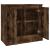 Servantă, stejar afumat, 70x35,5x67,5 cm, lemn prelucrat GartenMobel Dekor