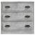 Servantă, gri beton, 70x35,5x67,5 cm, lemn prelucrat GartenMobel Dekor