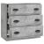 Servantă, gri beton, 70x35,5x67,5 cm, lemn prelucrat GartenMobel Dekor