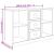 Servantă, gri beton, 104,5x35,5x67,5 cm, lemn prelucrat GartenMobel Dekor