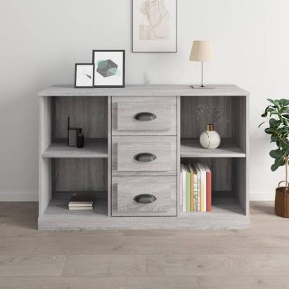 Servantă, gri sonoma, 104,5x35,5x67,5 cm, lemn prelucrat GartenMobel Dekor