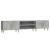 Comodă TV, gri beton, 180x31,5x40 cm, lemn prelucrat GartenMobel Dekor
