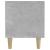 Comodă TV, gri beton, 180x31,5x40 cm, lemn prelucrat GartenMobel Dekor