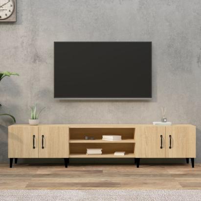 Comodă TV, stejar sonoma, 180x31,5x40 cm, lemn prelucrat GartenMobel Dekor